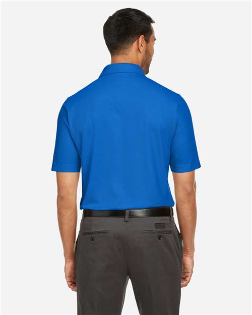 Core 365 CE112 Men's Fusion ChromaSoft Pique Polo - True Royal - model back