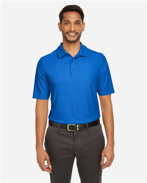 Core 365 CE112 Men's Fusion ChromaSoft Pique Polo - True Royal - model front