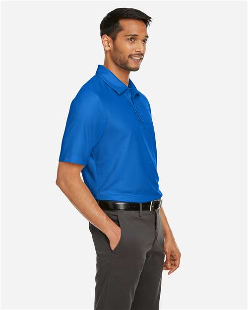 Core 365 CE112 Men's Fusion ChromaSoft Pique Polo - True Royal - model side