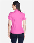 Core 365 78181 Women's Origin Performance Piqué Polo - Charity Pink - model back
