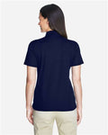 Core 365 78181 Women's Origin Performance Piqué Polo - Classic Navy - model back
