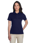 Core 365 78181 Women's Origin Performance Piqué Polo - Classic Navy - model front