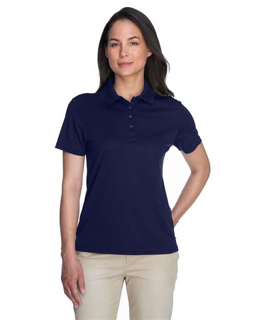 Core 365 78181 Women's Origin Performance Piqué Polo - Classic Navy - model front
