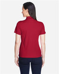 Core 365 78181 Women's Origin Performance Piqué Polo - Classic Red - model back