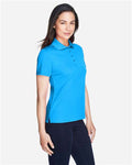 Core 365 78181 Women's Origin Performance Piqué Polo - Electric Blue - model side