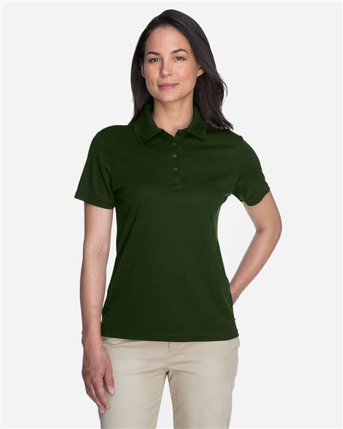 Core 365 78181 Women's Origin Performance Piqué Polo - Forest - model front