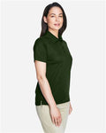 Core 365 78181 Women's Origin Performance Piqué Polo - Forest - model side