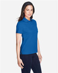 Core 365 78181 Women's Origin Performance Piqué Polo - True Royal - model side