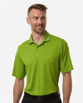Core 365 CE108 Men's Nova Performance Pique Polo - Acid Green - model front
