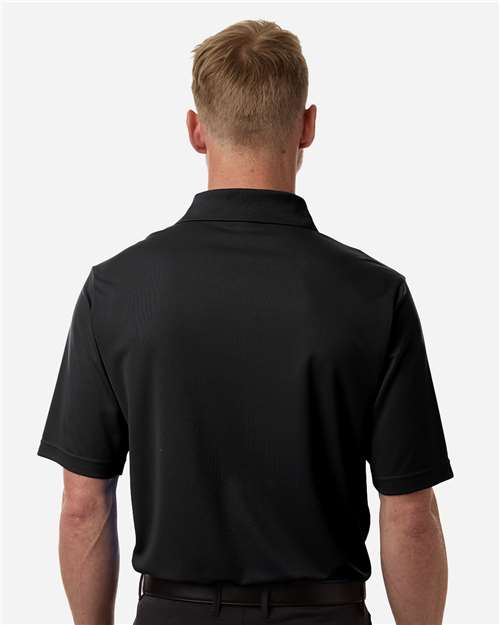 Core 365 CE108 Men's Nova Performance Pique Polo - Black - model back
