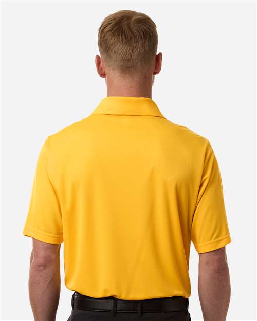 Core 365 CE108 Men's Nova Performance Pique Polo - Campus Gold - model back