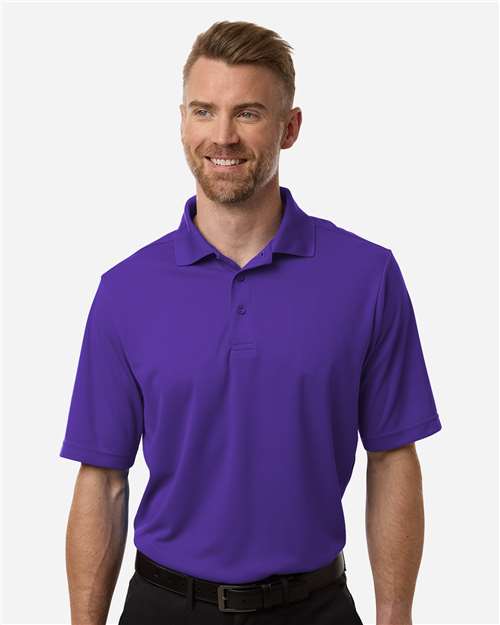 Core 365 CE108 Men's Nova Performance Pique Polo - Campus Purple - model front