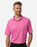 Core 365 CE108 Men's Nova Performance Pique Polo - Charity Pink - model front