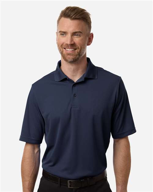 Core 365 CE108 Men's Nova Performance Pique Polo - Classic Navy - model front
