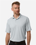 Core 365 CE108 Men's Nova Performance Pique Polo - Platinum - model front