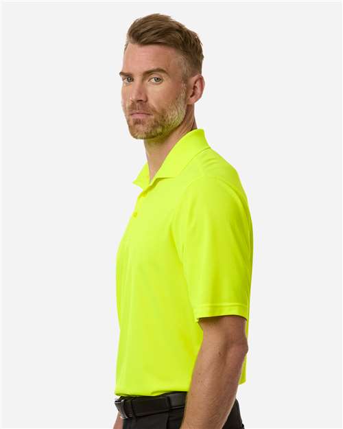 Core 365 CE108 Men's Nova Performance Pique Polo - Safety Yellow - model side