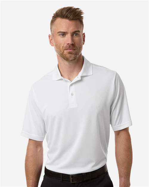 Core 365 CE108 Men's Nova Performance Pique Polo - White - model front