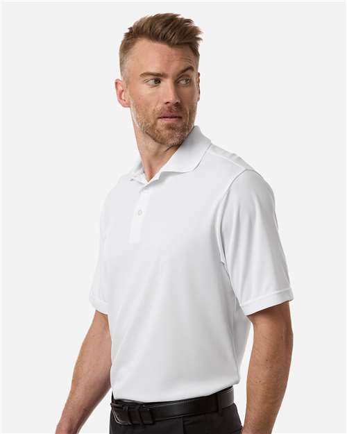 Core 365 CE108 Men's Nova Performance Pique Polo - White - model side