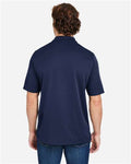 Core 365 CE104 Men's Market Snag Protect Mesh Polo - Classic Navy - model back
