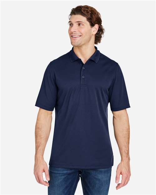 Core 365 CE104 Men's Market Snag Protect Mesh Polo - Classic Navy - model front