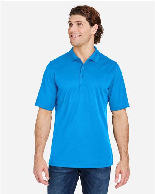 Core 365 CE104 Men's Market Snag Protect Mesh Polo - Electric Blue - model front