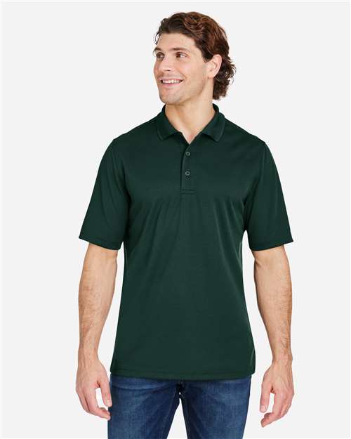 Core 365 CE104 Men's Market Snag Protect Mesh Polo - Forest - model front