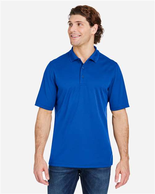 Core 365 CE104 Men's Market Snag Protect Mesh Polo - True Royal - model front