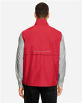 Core 365 CE703 Men's Techno Lite Unlined Vest - Classic Red - model back