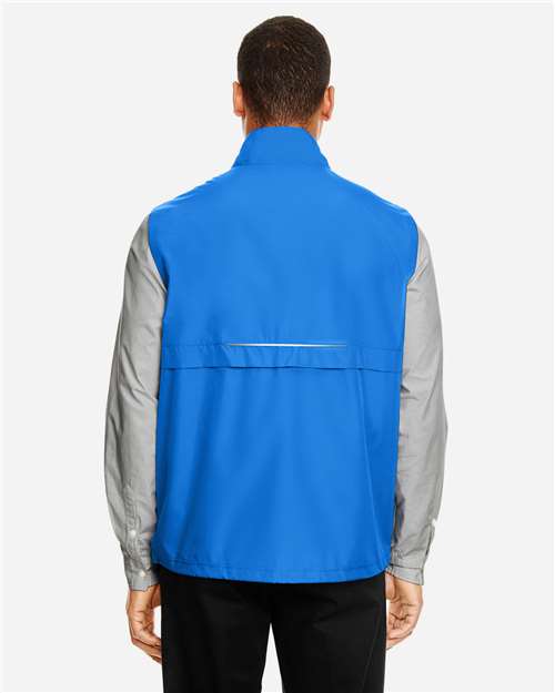 Core 365 CE703 Men's Techno Lite Unlined Vest - True Royal - model back
