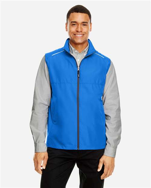 Core 365 CE703 Men's Techno Lite Unlined Vest - True Royal - model front