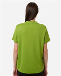 Core 365 CE108W Women's Nova Performance Pique Polo - Acid Green - model back