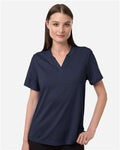 Core 365 CE108W Women's Nova Performance Pique Polo - Classic Navy - model front