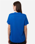 Core 365 CE108W Women's Nova Performance Pique Polo - True Royal - model back