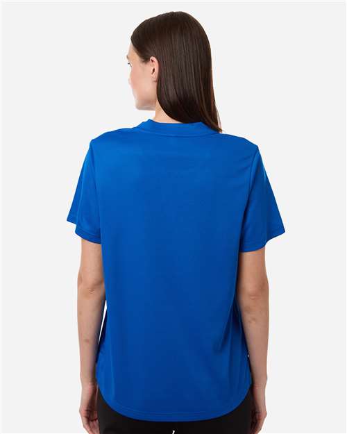 Core 365 CE108W Women's Nova Performance Pique Polo - True Royal - model back