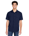 Core 365 CE510 Men's Ultra UVP Marina Shirt - Classic Navy - model front