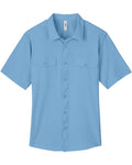Core 365 CE510 Men's Ultra UVP Marina Shirt - Columbia Blue - front