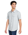 Core 365 CE510 Men's Ultra UVP Marina Shirt - Platinum - model side