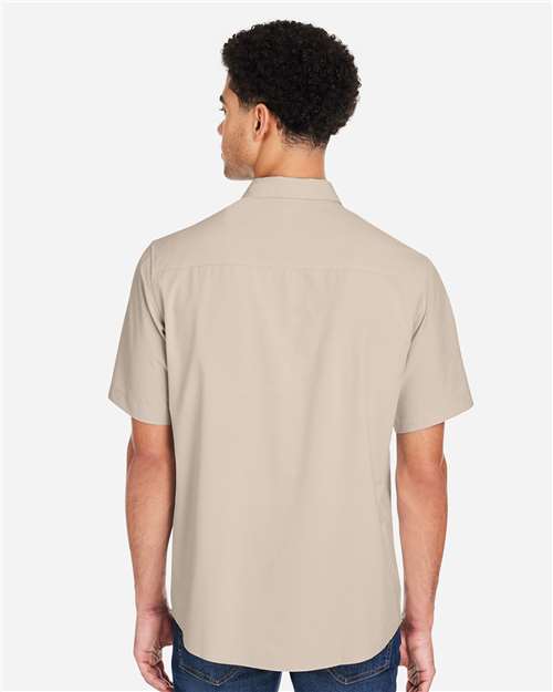 Core 365 CE510 Men's Ultra UVP Marina Shirt - Stone - model back