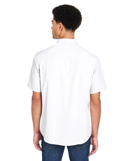 Core 365 CE510 Men's Ultra UVP Marina Shirt - White - model back