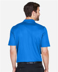 Devon & Jones DG20 Men's CrownLux Performance Plaited Polo - French Blue - model back
