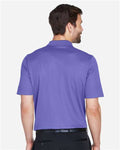 Devon & Jones DG20 Men's CrownLux Performance Plaited Polo - Grape - model back