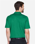 Devon & Jones DG20 Men's CrownLux Performance Plaited Polo - Kelly Green - model back