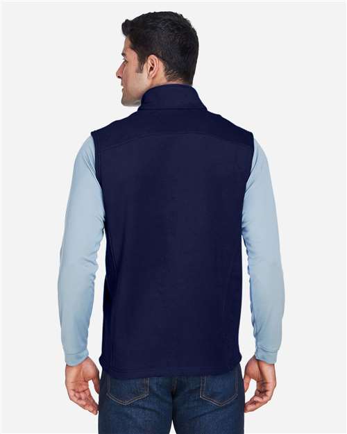 Core 365 88191 Men's Journey Fleece Vest - Classic Navy - model back