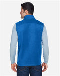 Core 365 88191 Men's Journey Fleece Vest - True Royal - model back