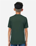 Core 365 CE10Y Youth Capital Performance T-Shirt - Forest - model back