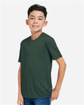Core 365 CE10Y Youth Capital Performance T-Shirt - Forest - model side