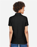 Devon & Jones DG150W Women's DRYTEC20 Performance Polo - Black - model back