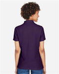 Devon & Jones DG150W Women's DRYTEC20 Performance Polo - Deep Purple - model back