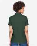 Devon & Jones DG150W Women's DRYTEC20 Performance Polo - Forest - model back