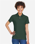Devon & Jones DG150W Women's DRYTEC20 Performance Polo - Forest - model front